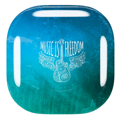 Music Is Freedom Galaxy Buds Pro Skin