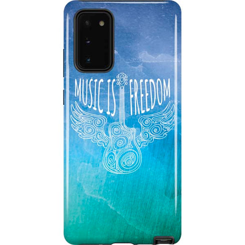 Music Is Freedom Galaxy Note20 5G Pro Case