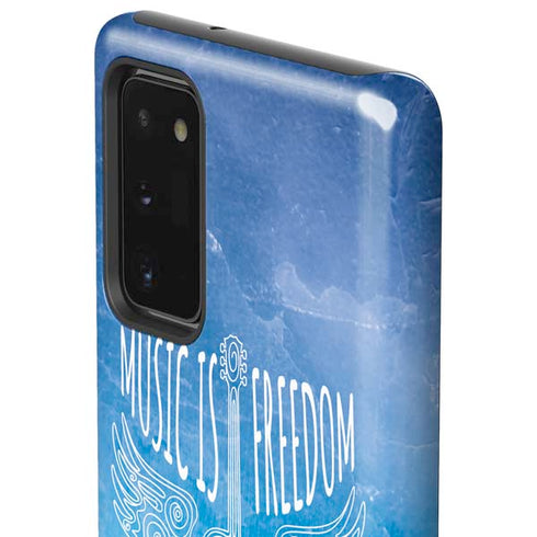 Music Is Freedom Galaxy Note20 5G Pro Case