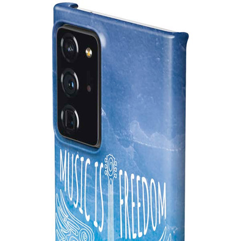 Music Is Freedom Galaxy Note20 Ultra 5G Lite Case