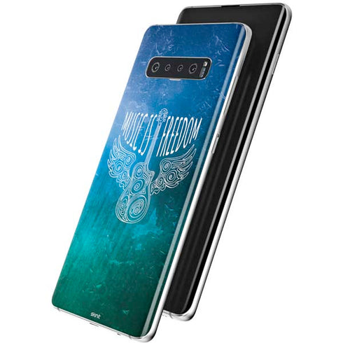 Music Is Freedom Galaxy S10 Skin