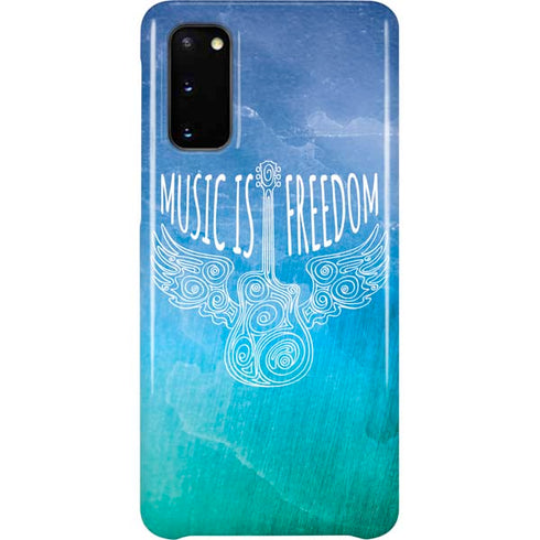 Music Is Freedom Galaxy S20 Lite Case