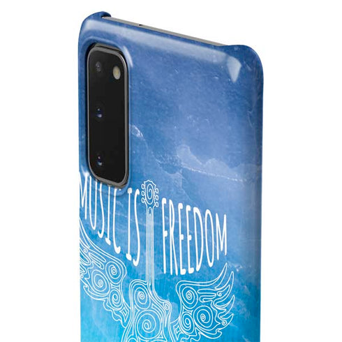 Music Is Freedom Galaxy S20 Lite Case