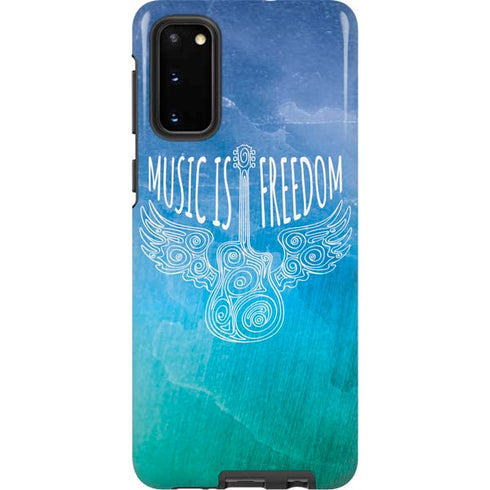 Music Is Freedom Galaxy S20 Pro Case