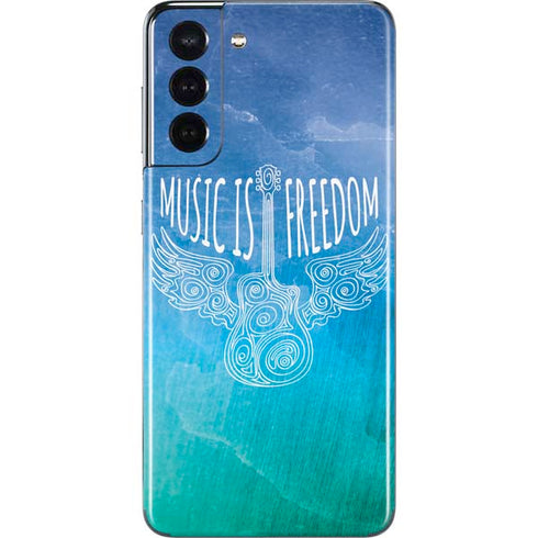 Music Is Freedom Galaxy S21 5G Skin