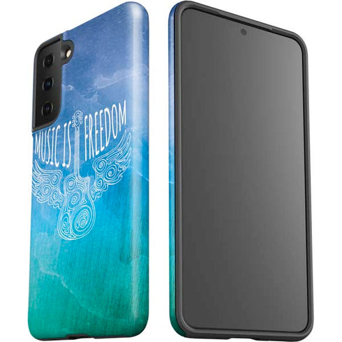 Music Is Freedom Galaxy S21 FE Pro Case