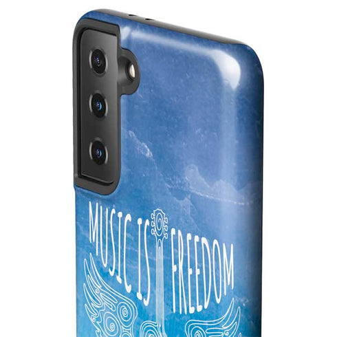 Music Is Freedom Galaxy S21 Plus 5G Pro Case