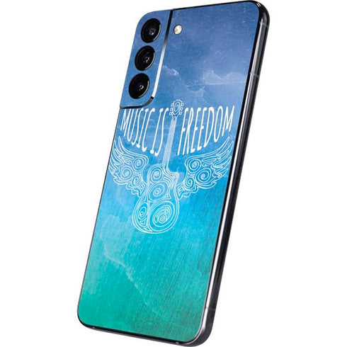 Music Is Freedom Galaxy S22 Plus Skin