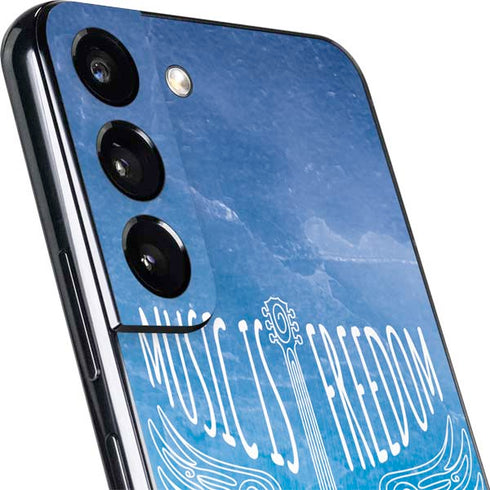 Music Is Freedom Galaxy S22 Plus Skin