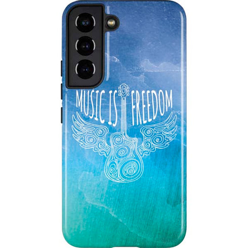 Music Is Freedom Galaxy S22 Pro Case