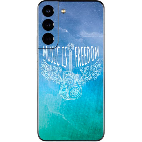 Music Is Freedom Galaxy S22 Skin