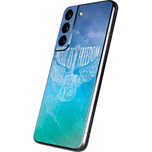 Music Is Freedom Galaxy S22 Skin