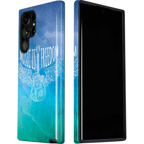 Music Is Freedom Galaxy S22 Ultra Pro Case