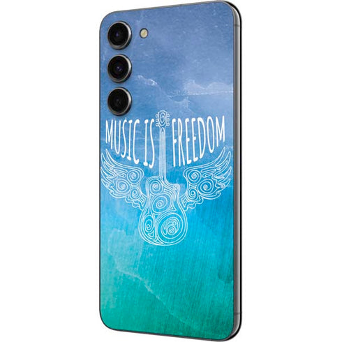 Music Is Freedom Galaxy S23 Plus Skin