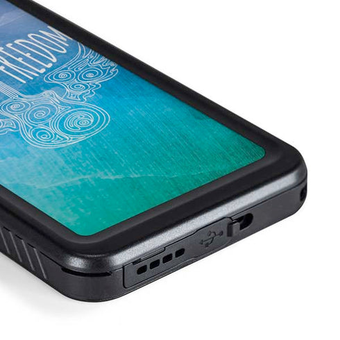 Music Is Freedom Galaxy S23 Plus Waterproof Case
