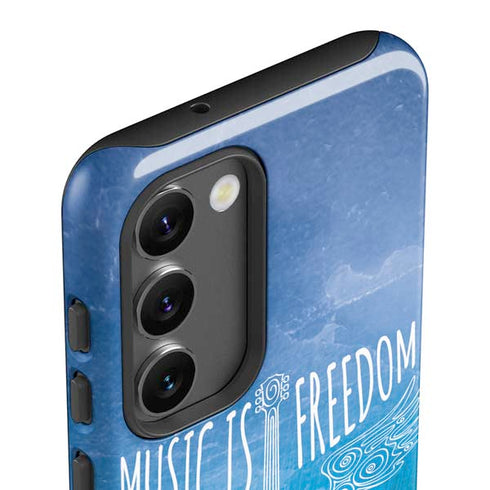 Music Is Freedom Galaxy S23 Pro Case