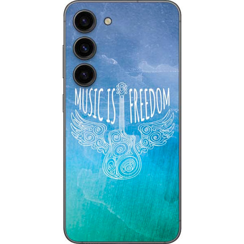 Music Is Freedom Galaxy S23 Skin
