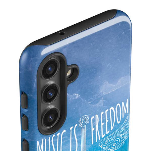 Music Is Freedom Galaxy S24 Plus Impact Case