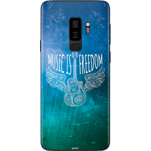 Music Is Freedom Galaxy S9 Plus Skin
