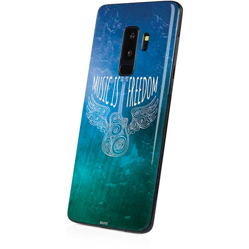 Music Is Freedom Galaxy S9 Plus Skin