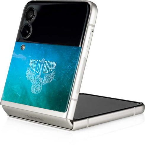 Music Is Freedom Galaxy Z Flip3 5G Skin