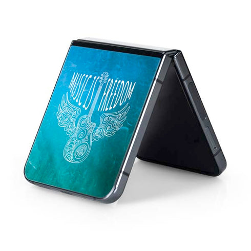 Music Is Freedom Galaxy Z Flip5 5G Skin