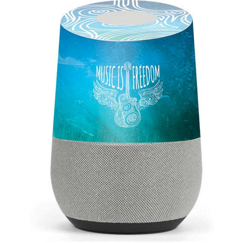 Music Is Freedom Google Home Skin