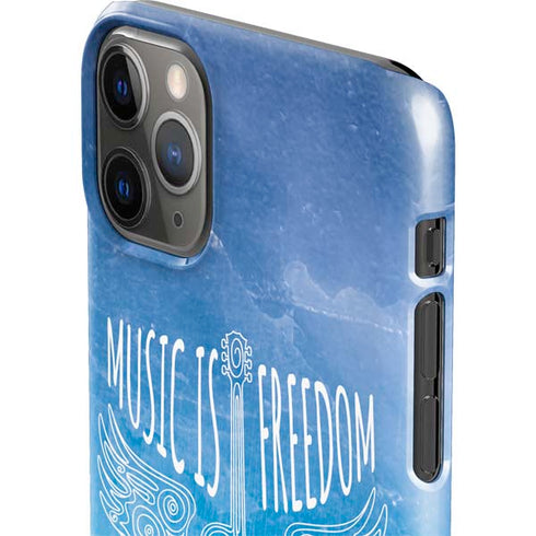 Music Is Freedom iPhone 11 Pro Max Lite Case