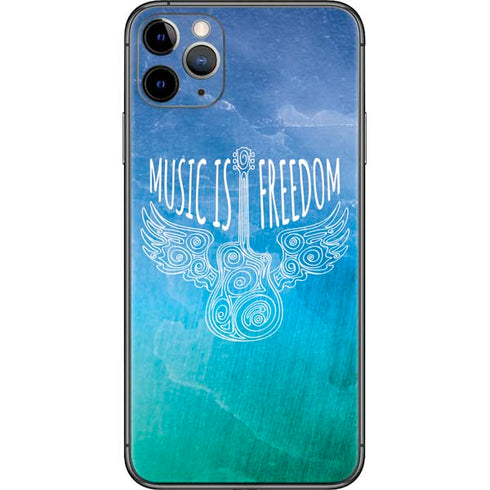 Music Is Freedom iPhone 11 Pro Max Skin