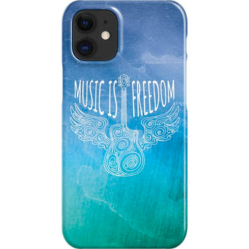 Music Is Freedom iPhone 12 Mini Lite Case