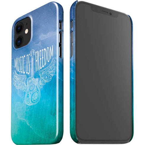 Music Is Freedom iPhone 12 Mini Lite Case