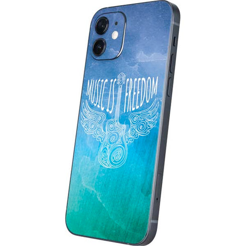 Music Is Freedom iPhone 12 Mini Skin