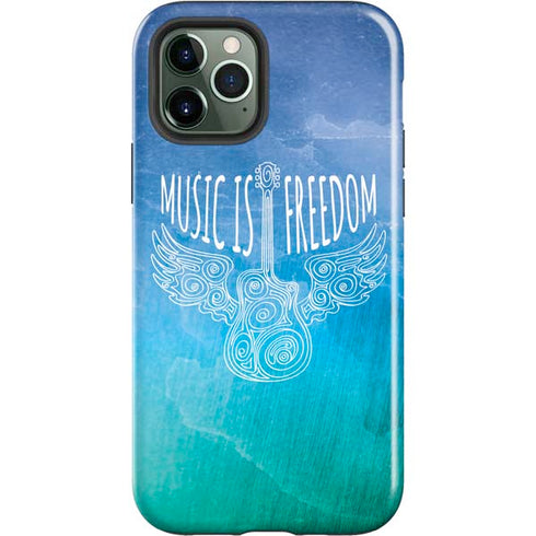 Music Is Freedom iPhone 12 Pro Max Impact Case