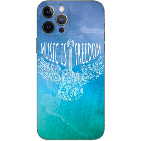Music Is Freedom iPhone 12 Pro Skin
