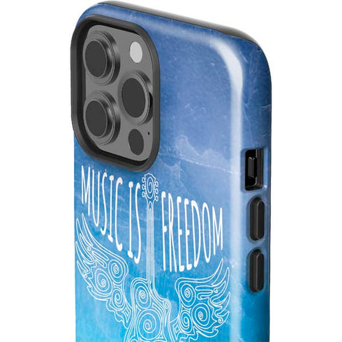 Music Is Freedom iPhone 13 Pro Max Impact Case