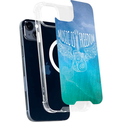 Music Is Freedom iPhone 14 Plus MagSafe Case