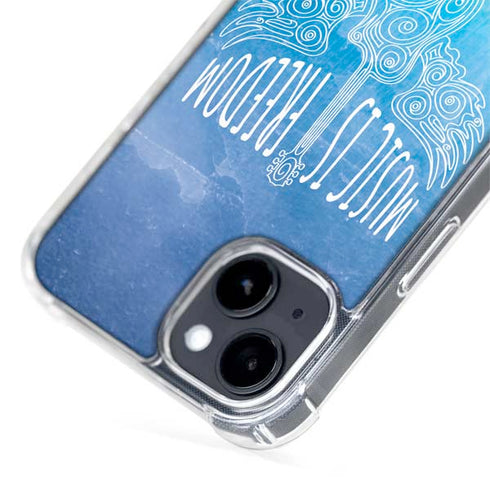 Music Is Freedom iPhone 15 Plus MagSafe Case