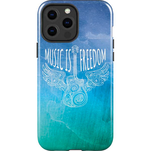 Music Is Freedom iPhone 15 Pro Max Impact Case