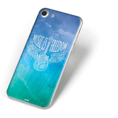 Music Is Freedom iPhone 7 Skin