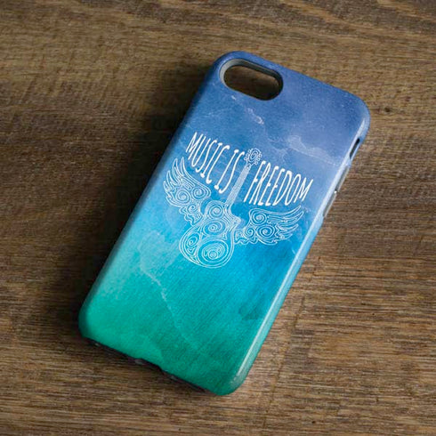 Music Is Freedom iPhone 8 Pro Case