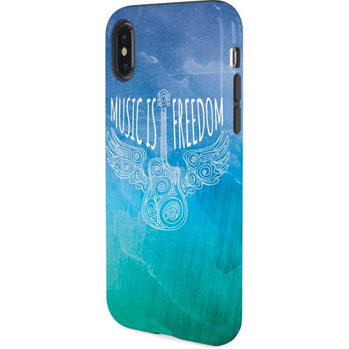 Music Is Freedom iPhone X Pro Case