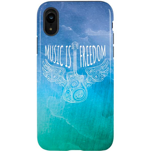 Music Is Freedom iPhone XR Pro Case