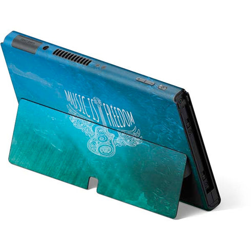 Music Is Freedom Nintendo Switch OLED (2021) Skin