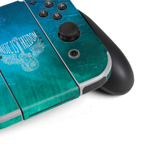 Music Is Freedom Nintendo Switch OLED (2021) Skin