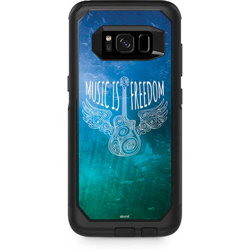 Music Is Freedom Otterbox Commuter Galaxy Skin