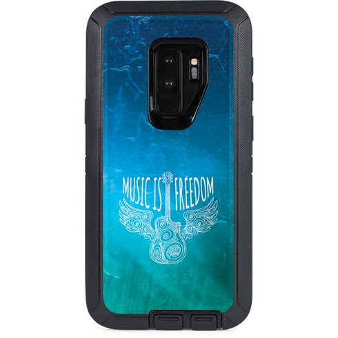 Music Is Freedom Otterbox Defender Galaxy Skin