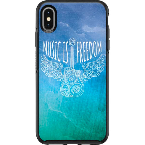 Music Is Freedom Otterbox Symmetry iPhone Skin