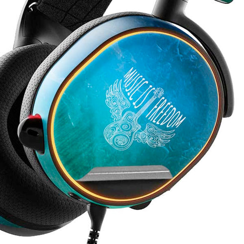 Music Is Freedom SteelSeries Arctis 5 Skin