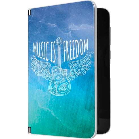 Music Is Freedom Surface Duo Skin