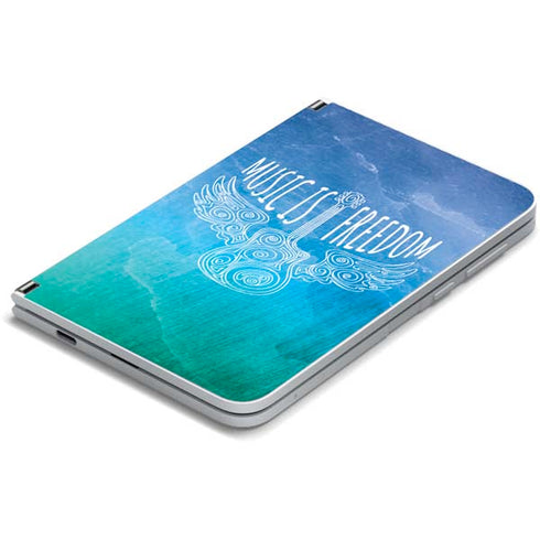 Music Is Freedom Surface Duo Skin